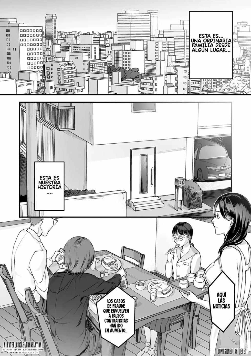 [Denboro Kakariya] Hentai Family Game｜Juego de familia Juego de familia [Spanish] [BigDaddy Scan] - Page 5