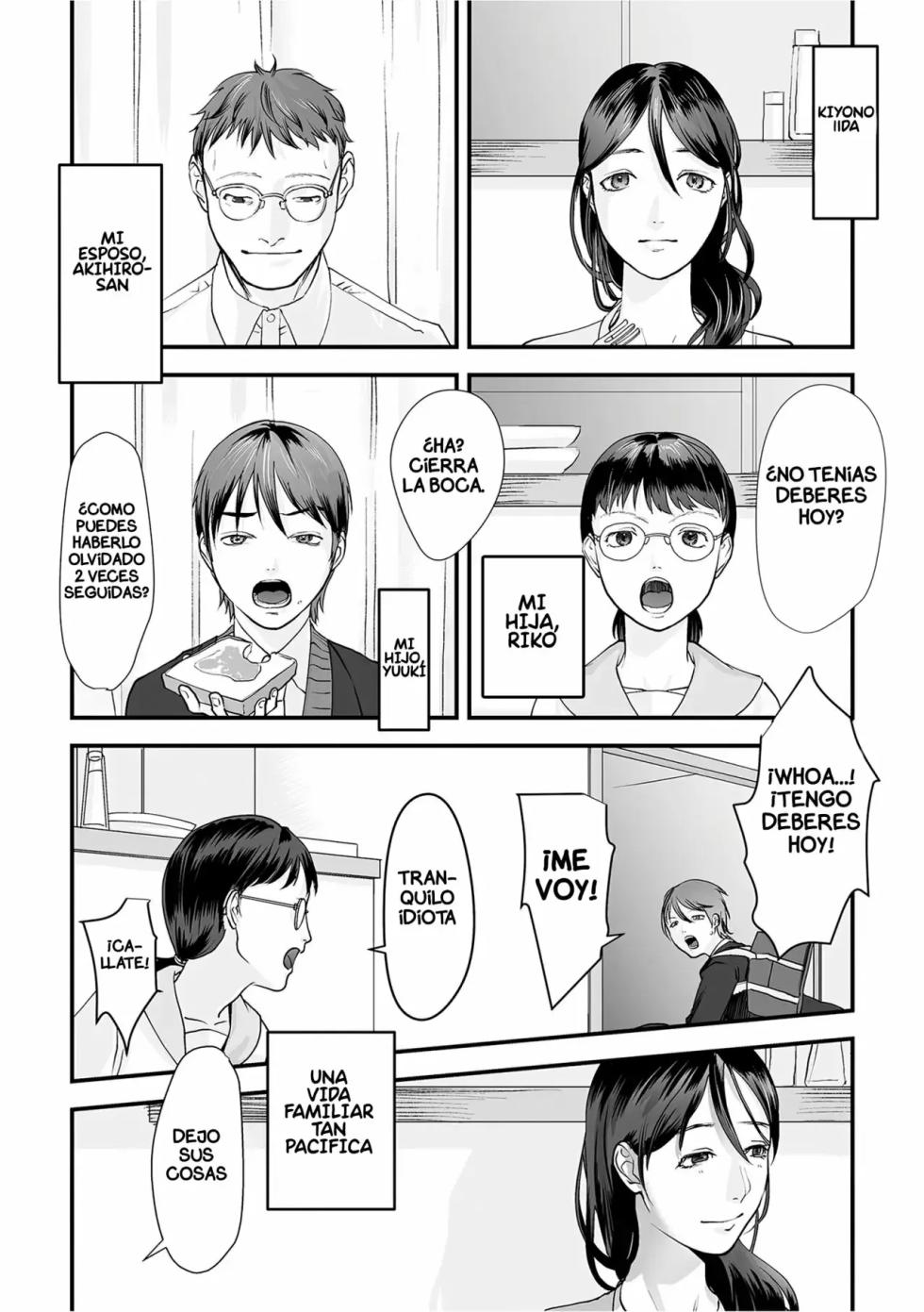 [Denboro Kakariya] Hentai Family Game｜Juego de familia Juego de familia [Spanish] [BigDaddy Scan] - Page 6