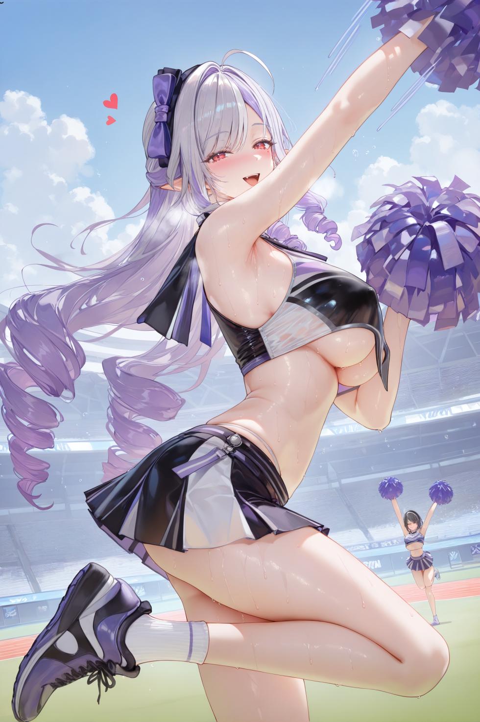 [Cool Summer] [AI Generated] [Patreon] Vivian cheerleader - Page 15