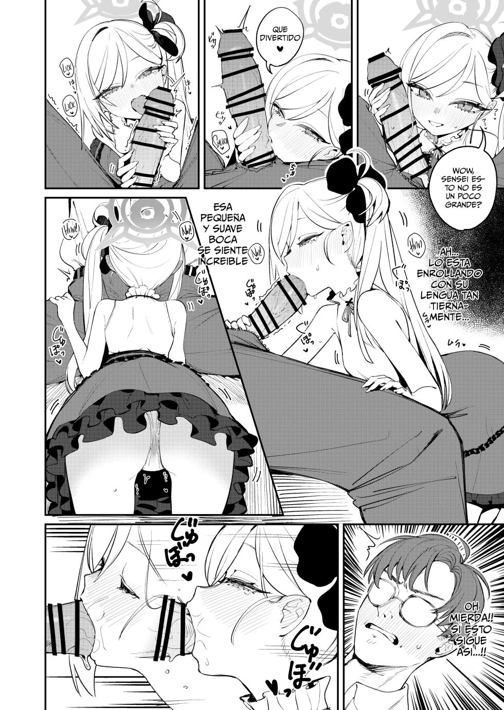 [Wananmeishicheng (Beijuu)] Koakuma no Batsu Game | El Juego de Castigos de un Pequeño Demonio (Blue Archive) [Spanish] [Me Banearon x P3NDEJ0] [Digital] - Page 7