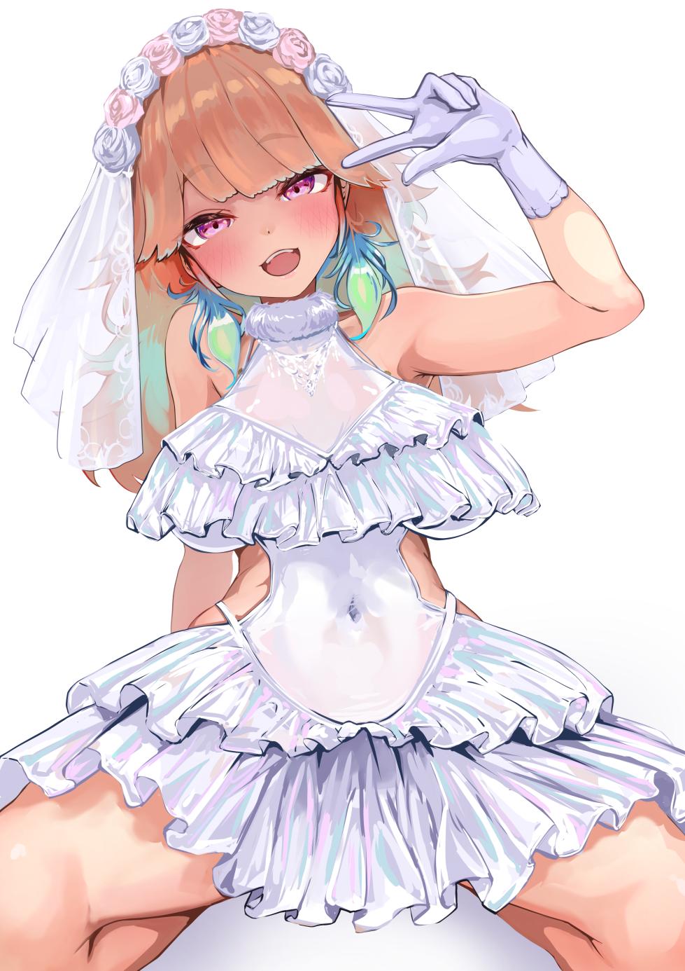 [kajimakoto] Takanashi Kiara Bride (Hololive English) - Page 1