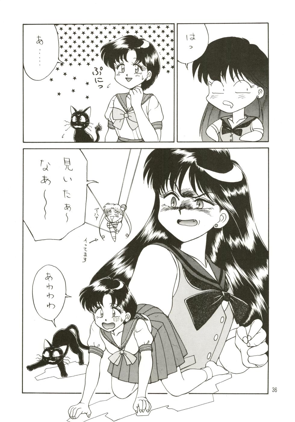 [Genom Company (Mizuyoukan)] Mizuyoukan WORKS (Minky Momo, Nadia, Sailor Moon) - Page 37