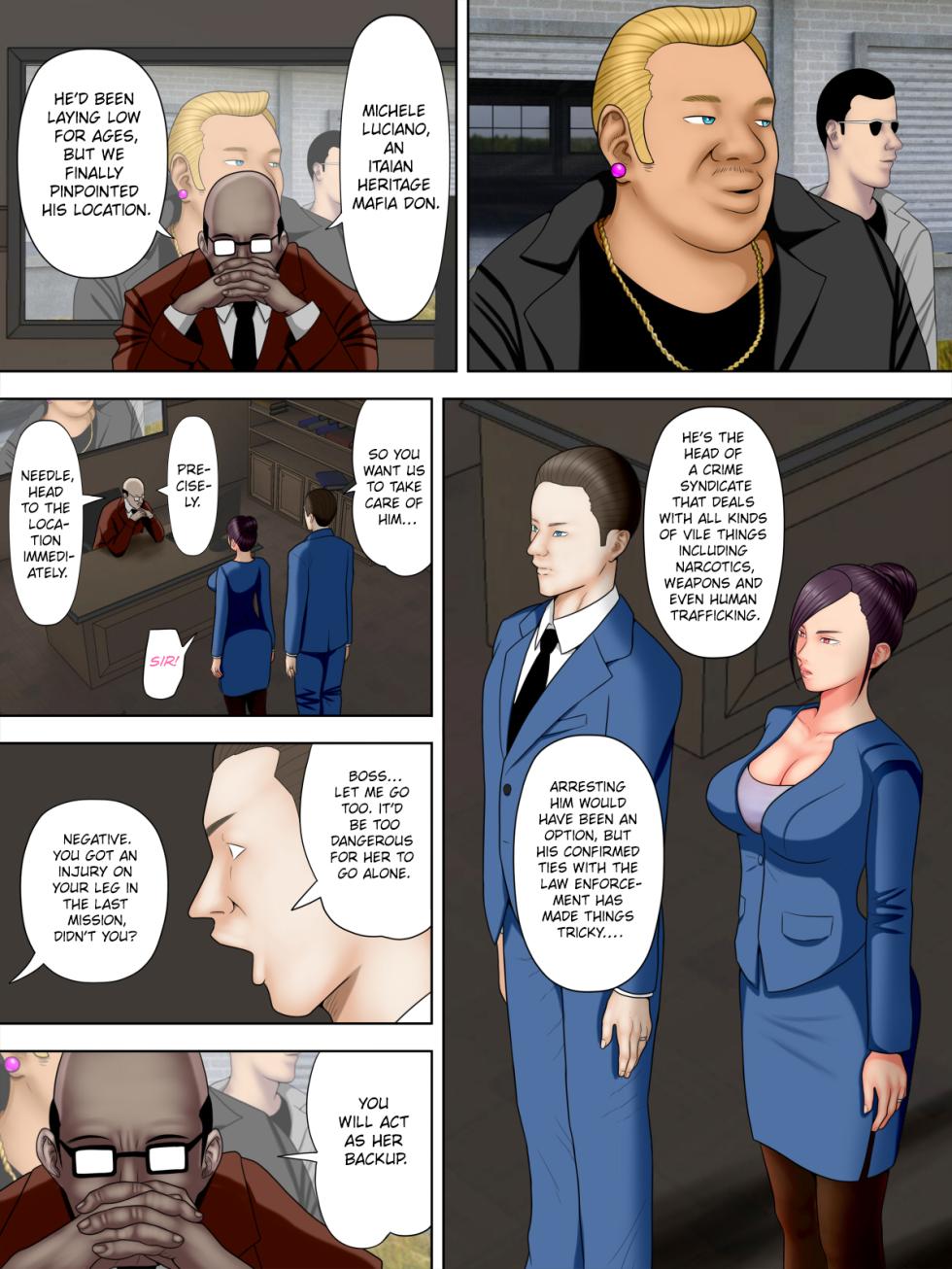 [Minazuki Mikka] Hitozuma Spy to Mafia no Musuko 1 ~Kuro Gyaru Keisatsukan Hen~ | Spy Wife and Mafia’s Son 1 ~Black Gyaru Police Officer~ [English][Chalklog] - Page 9