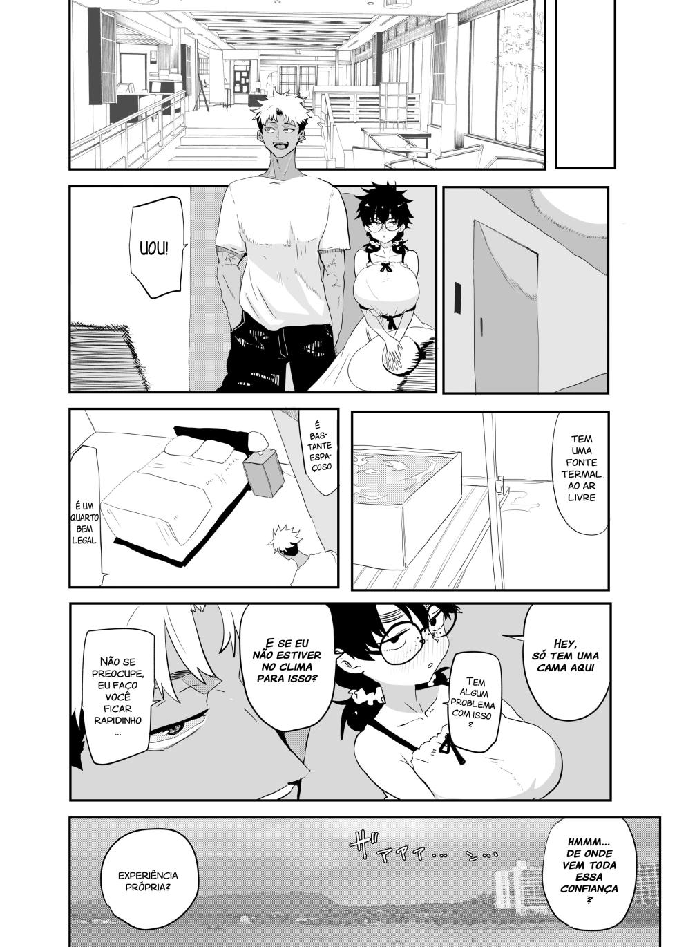 [Gankiya (Doctor Masube)] Uesugi Tsukasa wa Kaihatsu Sareteiru | Desnolvimento de Uesugi Tsukasa [Portuguese-BR] - Page 10