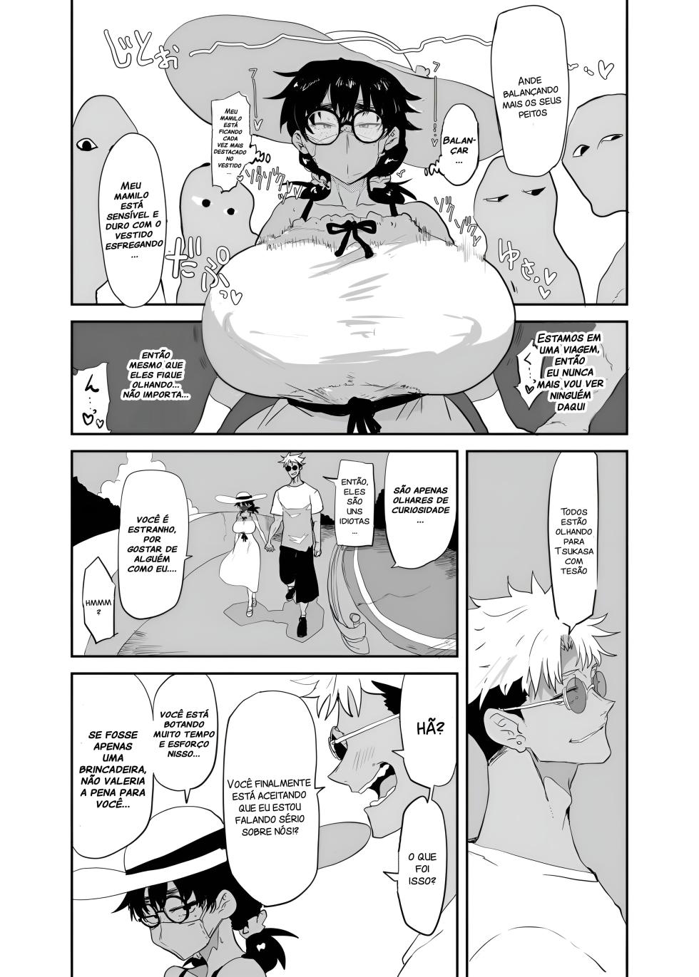 [Gankiya (Doctor Masube)] Uesugi Tsukasa wa Kaihatsu Sareteiru | Desnolvimento de Uesugi Tsukasa [Portuguese-BR] - Page 13