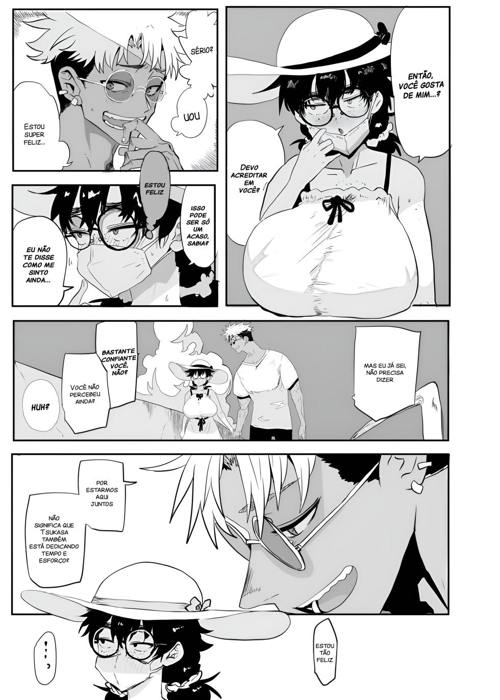 [Gankiya (Doctor Masube)] Uesugi Tsukasa wa Kaihatsu Sareteiru | Desnolvimento de Uesugi Tsukasa [Portuguese-BR] - Page 14