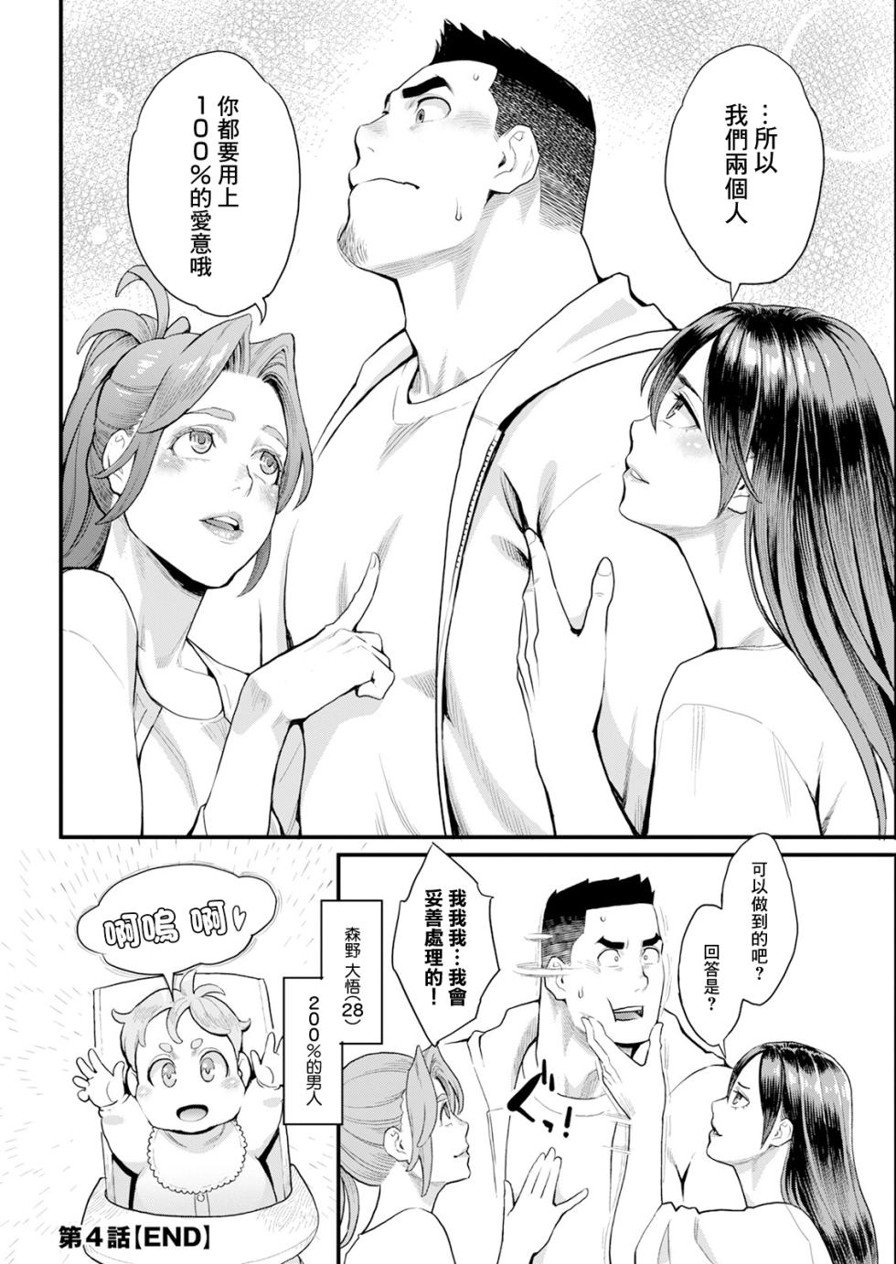 [Mikami Cannon] Ryoute ni Flower - two blessings at once Ch. 4 (Action Pizazz 2024-08) [Chinese] [Digital] - Page 20