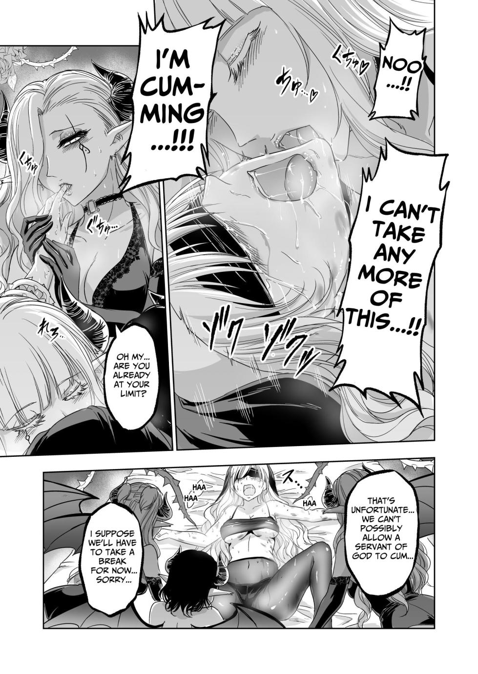 [Palace Inubousaki (Sister Maria Rosetta)] Shitsurakuen ~Haitoku ni Ochiru Seijo~ | Paradise Lost ~A Saint's Descent Into Immorality~ [Digital] [English] [tsuyoshi] - Page 30
