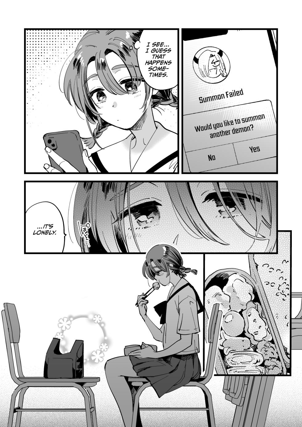 [Yukataro] Chloe o Shoukan Dekinakatta Fumi-chan ga Samishiku Hitori Ecchi... [English] [CulturedCommissions] - Page 2