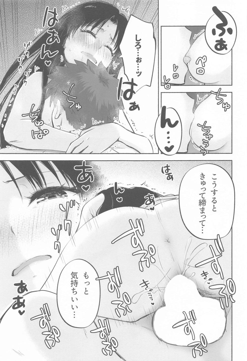 (C105) [Snowrich (Iida Toyoyuki)] Kasanete Ka (Fate/stay night) - Page 20