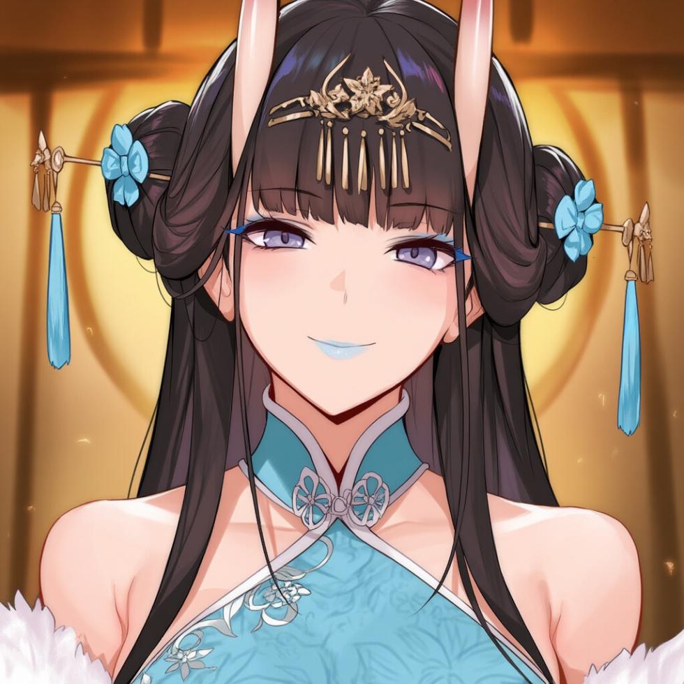 【ABYSOTH】Noshiro BBC blue lips oral [AI Generated] - Page 1