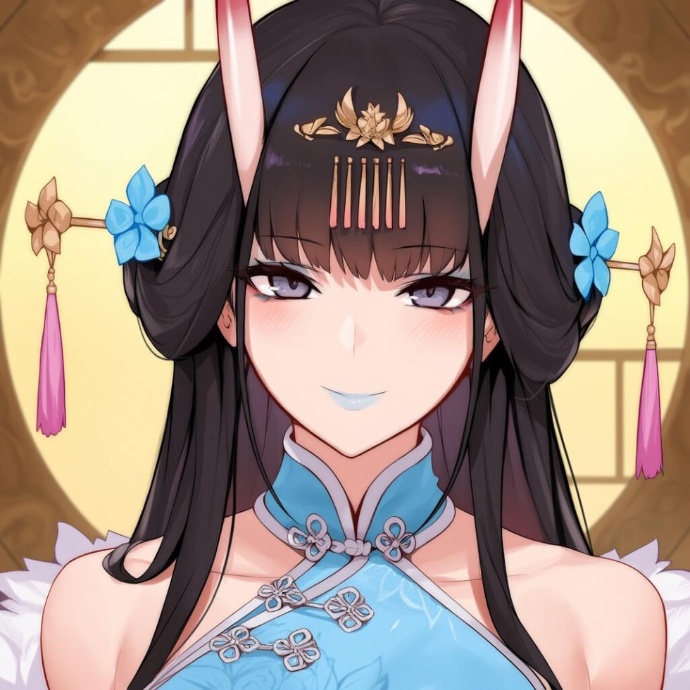 【ABYSOTH】Noshiro BBC blue lips oral [AI Generated] - Page 2