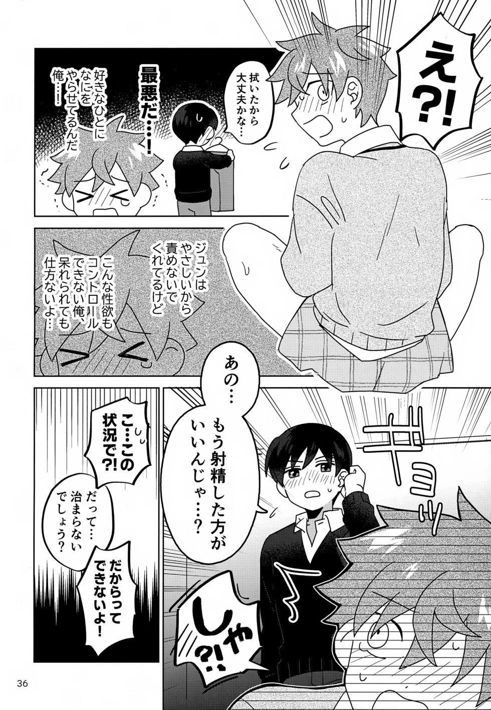 (SUPER MIRACLE FESTIV@L!! 2025) [Bavaroa Lerolero (Daeki)] DOMINANT EMOTION! (THE IDOLM@STER SideM) - Page 37