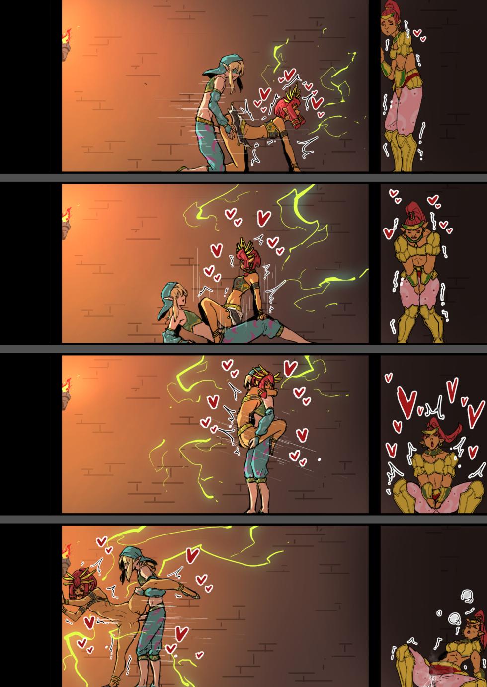 [pz-x] The Legend of Zelda - Riju's Dungeon Date (Breath of the Wild) - Page 17