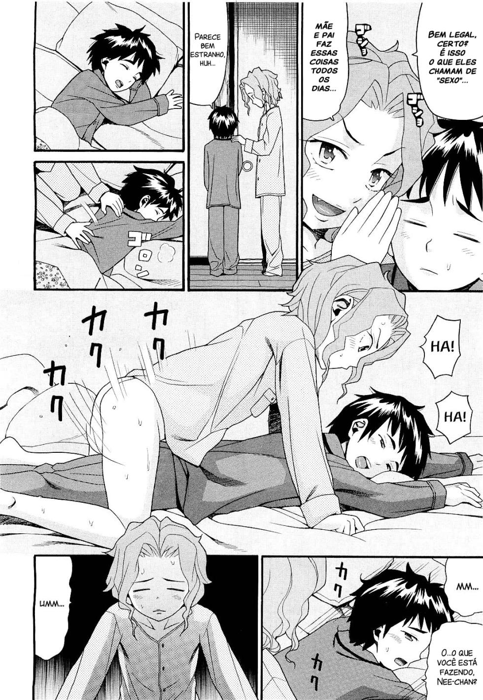 [Hatch] Kinshin Soukan wa Saikou!! | Incesto é o melhor (COMIC Megastore H 2009-09) [Portuguese-BR] - Page 2