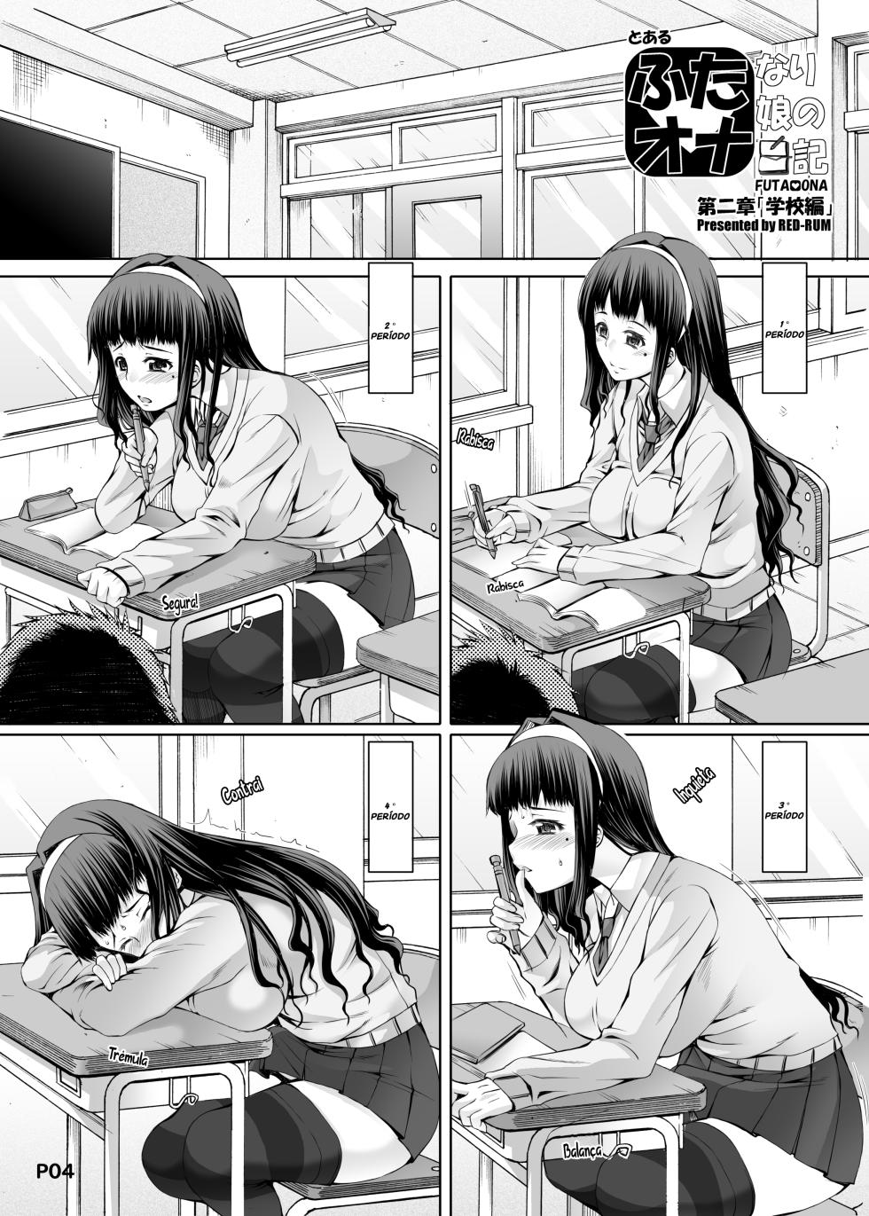 [Doronuma Kyoudai (RED-RUM)] Futa Ona Dai Ni Shou | A Certain Futanari Girl's Masturbation Diary Ch.2: FutaOna 2 [Portuguese-BR] [2d-market.com] [Decensored] [Digital] - Page 5
