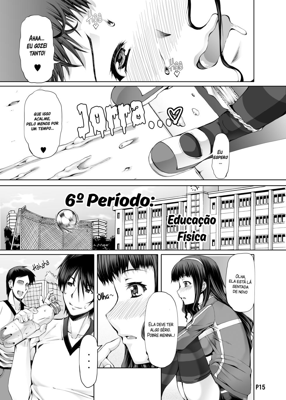 [Doronuma Kyoudai (RED-RUM)] Futa Ona Dai Ni Shou | A Certain Futanari Girl's Masturbation Diary Ch.2: FutaOna 2 [Portuguese-BR] [2d-market.com] [Decensored] [Digital] - Page 16