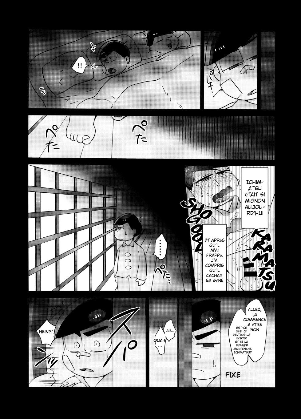 [Nimanima Honpo (Tokiwa)] Ore no shita ga saikin okashī!! Ma langue est bizarre ces temps-ci!! (Osomatsu-San) [French] - Page 28