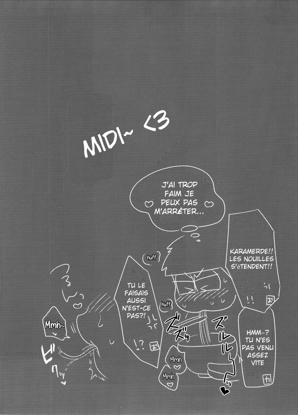 [Nimanima Honpo (Tokiwa)] Ore no Shita ga Kyou mo Okashii!! ~24-Jikan Baku Iki 3P Secross~ Ma langue est bizarre ces temps ci ~24 heures de sexe a trois explosif (Osomatsu-San) [French] - Page 26
