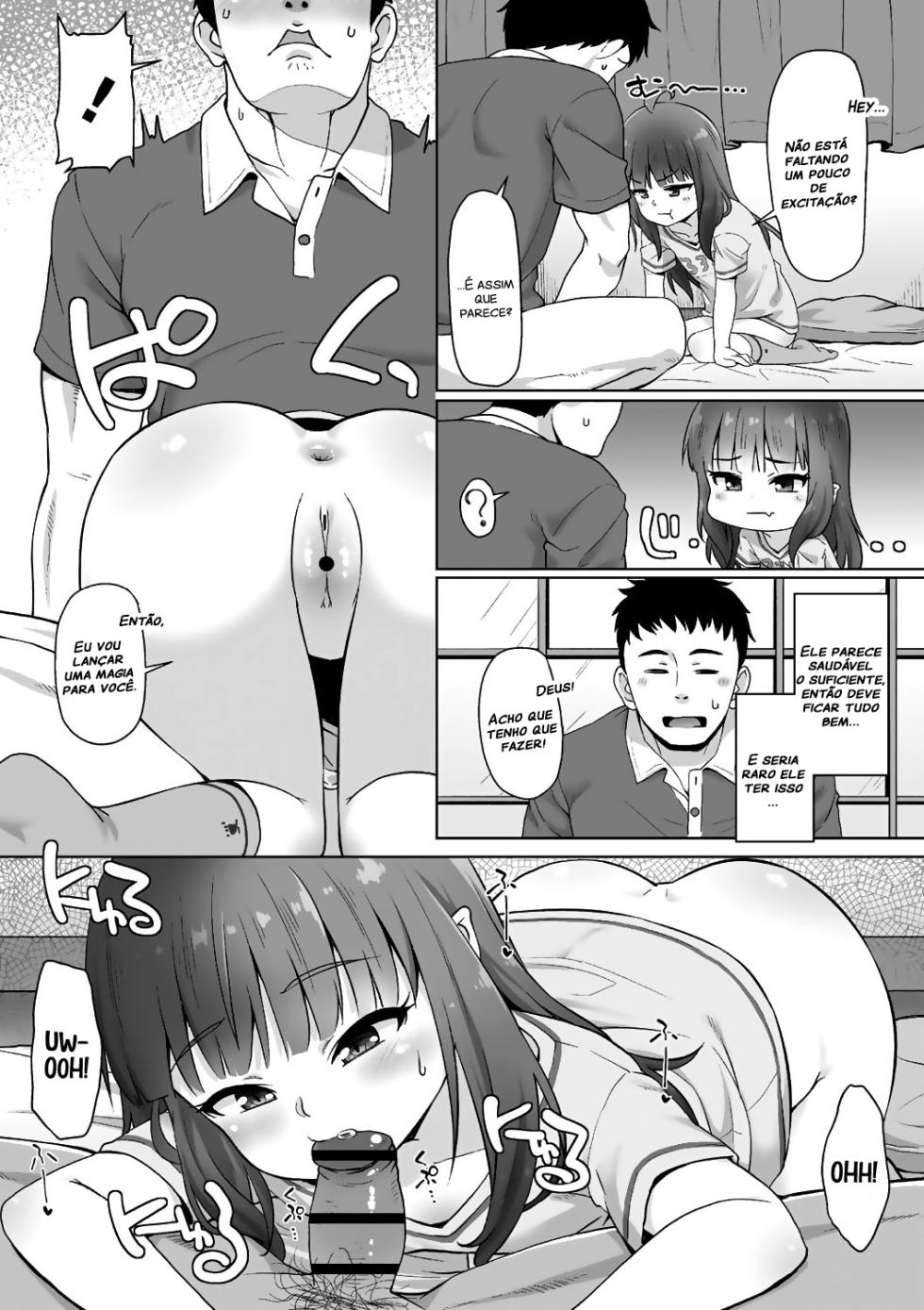 [Mamezou] Totsugeki! Anata ga Bangohan | Attack! You're for dinner! (Ana Kyun Girls) [Portuguese-BR] [Digital] - Page 6