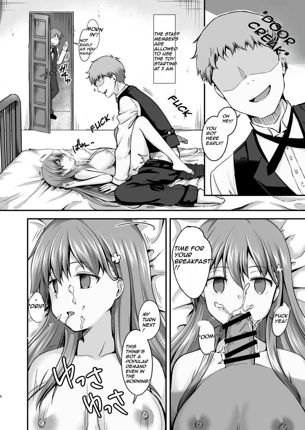 [Watari Laboratory] Kowareta 16-sai Joshikousei Idol (H Cup) ga Onaho Toshite Sanzan ni Tsukawareru Hon | The Story of the Now Mindbroken HighSchool Girl Idol Being Use As A Fucktoy [English] - Page 7