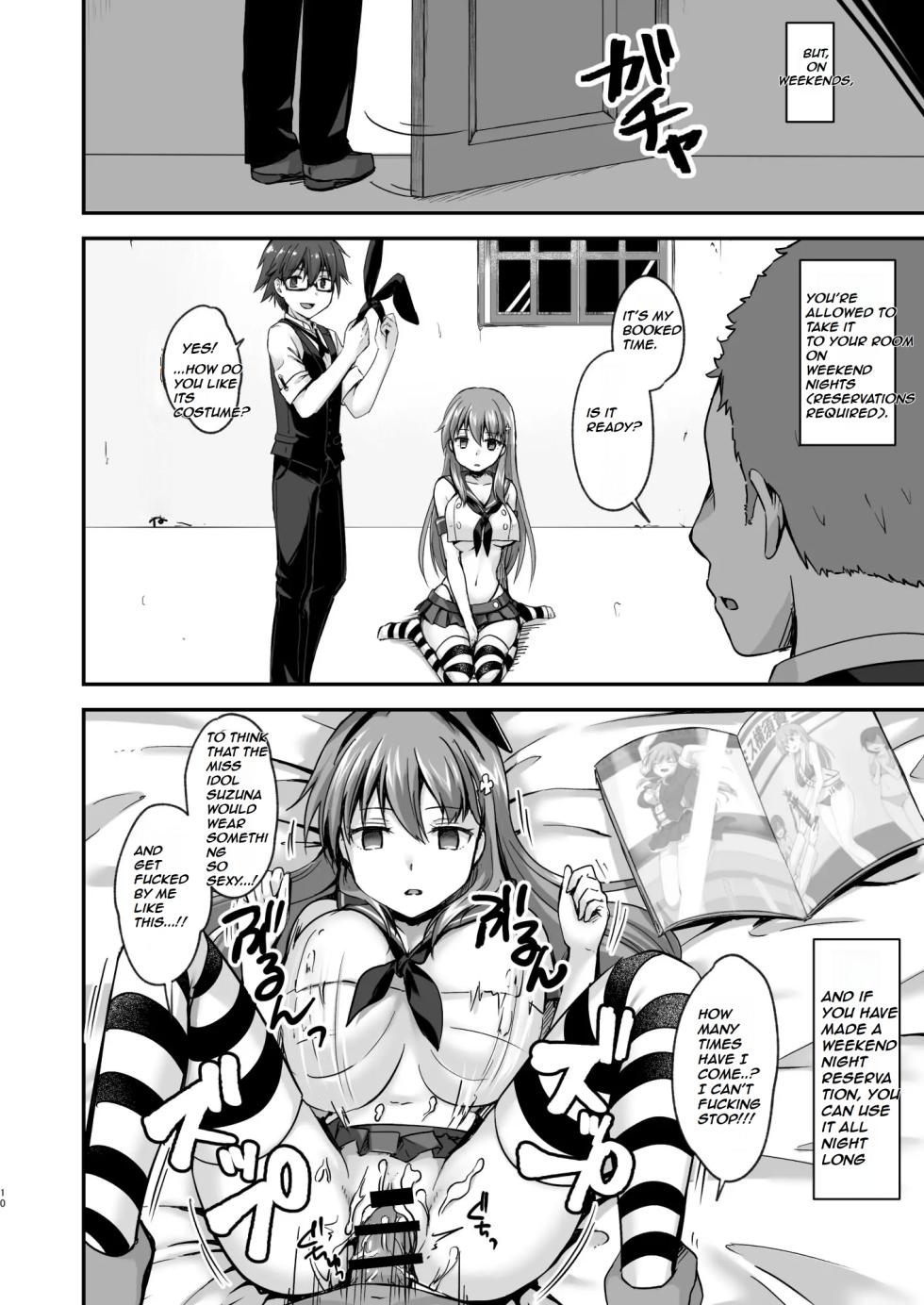 [Watari Laboratory] Kowareta 16-sai Joshikousei Idol (H Cup) ga Onaho Toshite Sanzan ni Tsukawareru Hon | The Story of the Now Mindbroken HighSchool Girl Idol Being Use As A Fucktoy [English] - Page 11