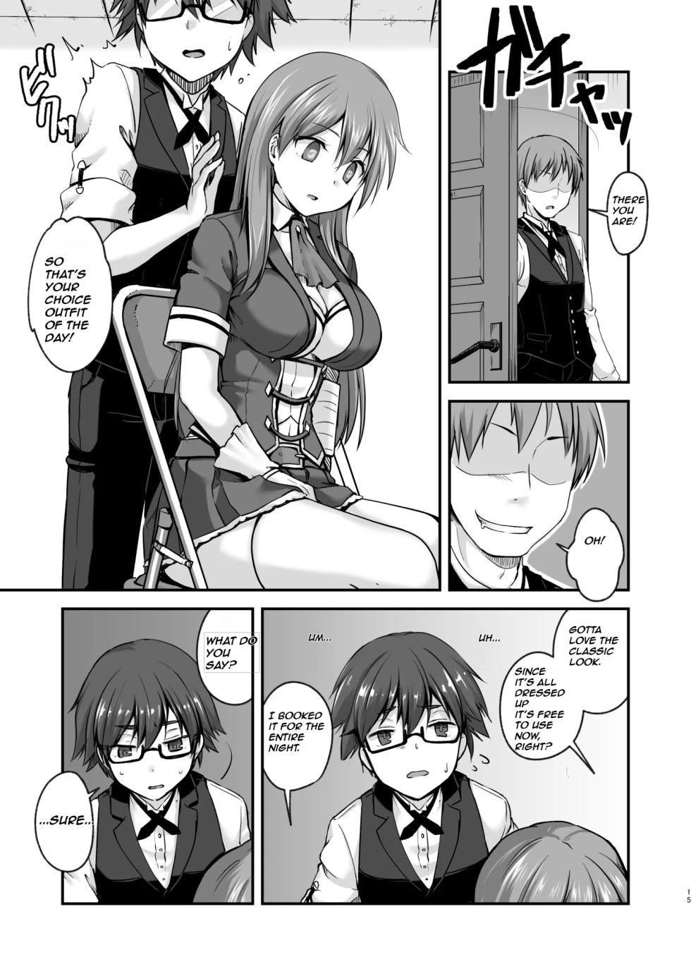 [Watari Laboratory] Kowareta 16-sai Joshikousei Idol (H Cup) ga Onaho Toshite Sanzan ni Tsukawareru Hon | The Story of the Now Mindbroken HighSchool Girl Idol Being Use As A Fucktoy [English] - Page 16