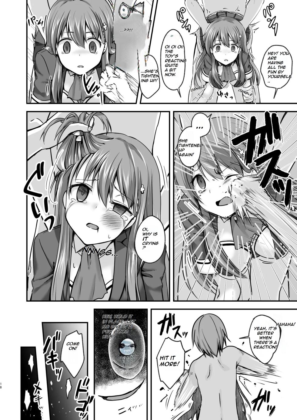 [Watari Laboratory] Kowareta 16-sai Joshikousei Idol (H Cup) ga Onaho Toshite Sanzan ni Tsukawareru Hon | The Story of the Now Mindbroken HighSchool Girl Idol Being Use As A Fucktoy [English] - Page 19