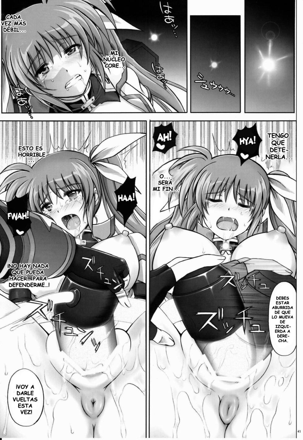 (C79) [Cyclone (Izumi, Reizei)] 767B (Mahou Shoujo Lyrical Nanoha) [Spanish] - Page 38