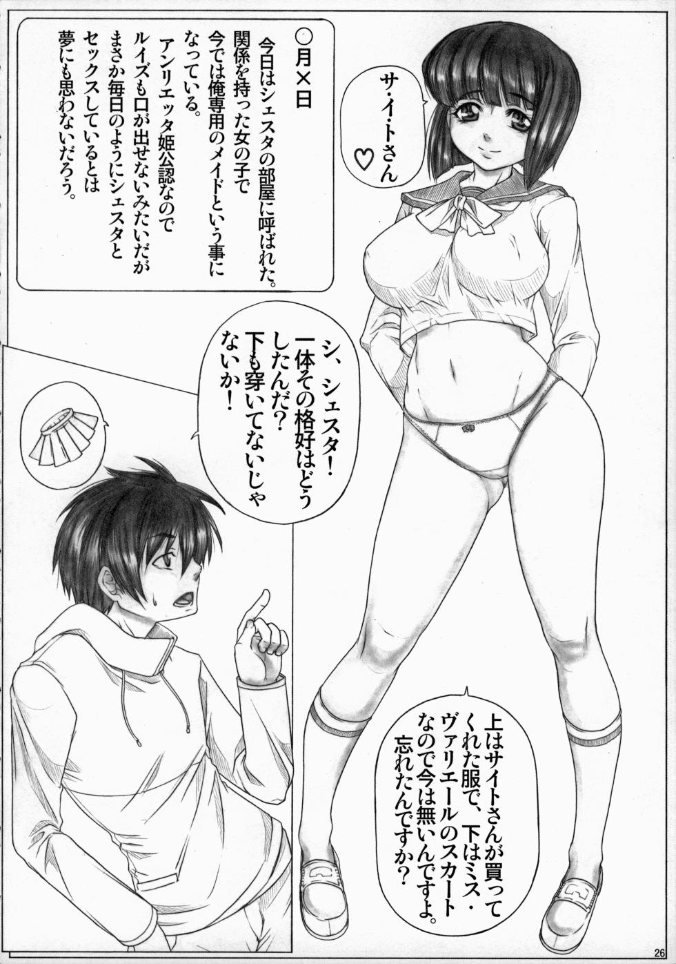 (C75) [AXZ (Kutani)] Angel's Stroke 19 Elf Shibori (Zero no Tsukaima) - Page 27