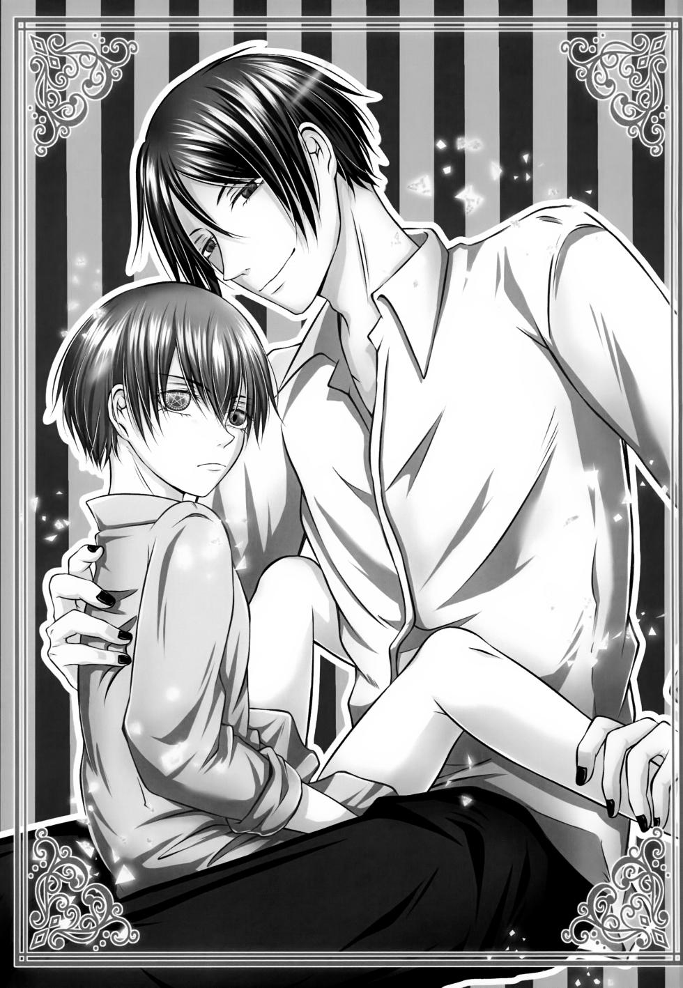 (C104) [Roirabi (Aiki Rin)] Kore Dakara Akuma ga Sensei o Tsutomeru to (Kuroshitsuji) - Page 2