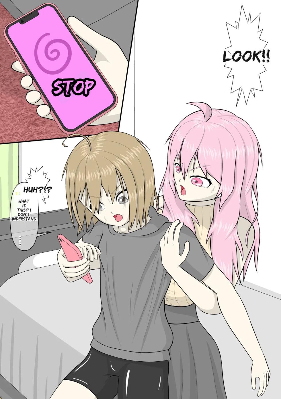 [mushikeratops] Hypnosis App With A BroCon Futanari Sister (english, MTL) - Page 7