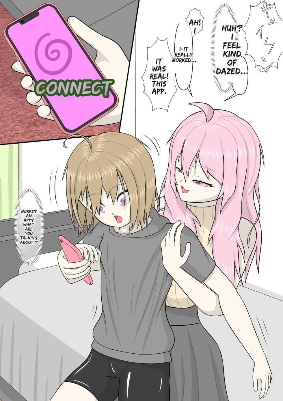 [mushikeratops] Hypnosis App With A BroCon Futanari Sister (english, MTL) - Page 8