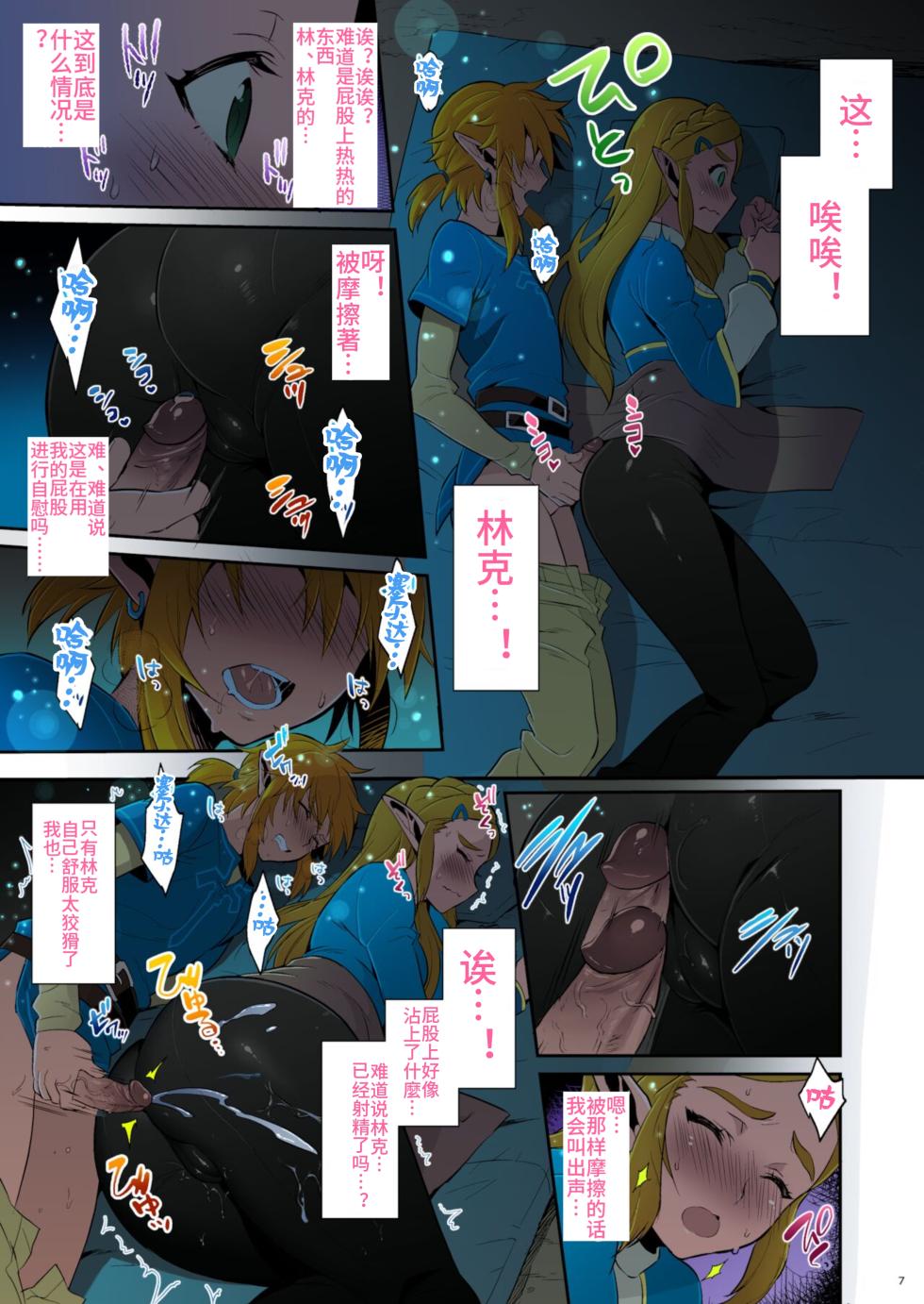 [Morittokoke (Morikoke)] Hyrule Hanei no Tame no Katsudou! (The Legend of Zelda: Breath of the Wild)  [Chinese] [overlordwzh个人渣翻] [Decensored] [Colorized] [Digital] - Page 6