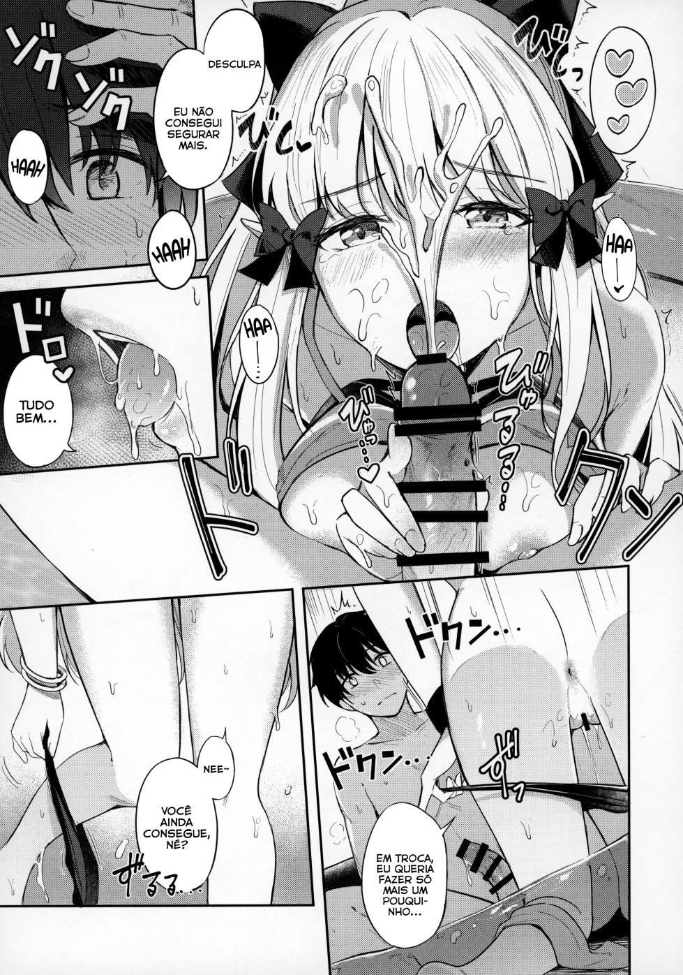 (C100) [Koniro Kajitsu (KonKa)] Saren to Asobou - VERÃO COM A SAREN (Princess Connect! Re:Dive) [Portuguese -BR] - Page 16