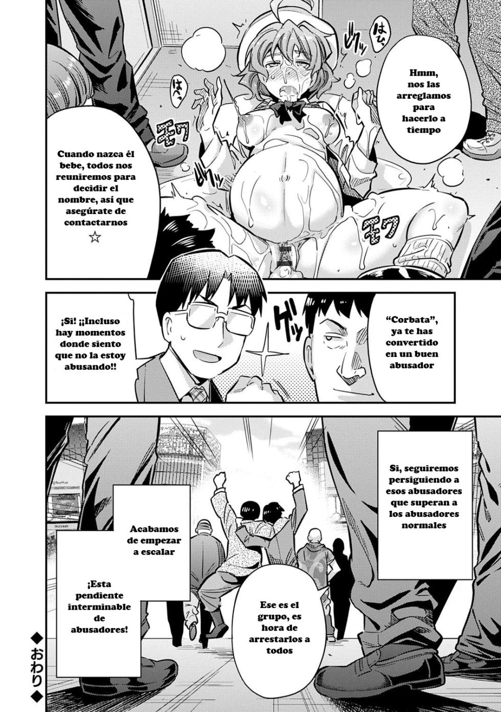 [Hinotsuki Neko] Inga Ouhou JK Chikan Rape + Sonoato (Kyousei Tanetsuke Express)[Spanish] - Page 33
