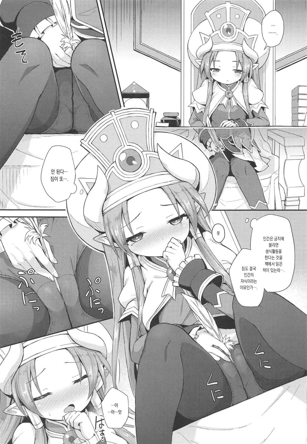 (C93) [Kanariya Bai Kanariya (Maya Gorou)] Terasu ga Arekore Sareru no o Nagameru Hon. | 테라스가 이것저것 당하는 걸 지켜보는 책. (Shinrabansho) [Korean] - Page 5