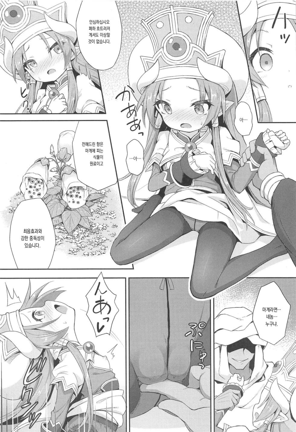 (C93) [Kanariya Bai Kanariya (Maya Gorou)] Terasu ga Arekore Sareru no o Nagameru Hon. | 테라스가 이것저것 당하는 걸 지켜보는 책. (Shinrabansho) [Korean] - Page 14