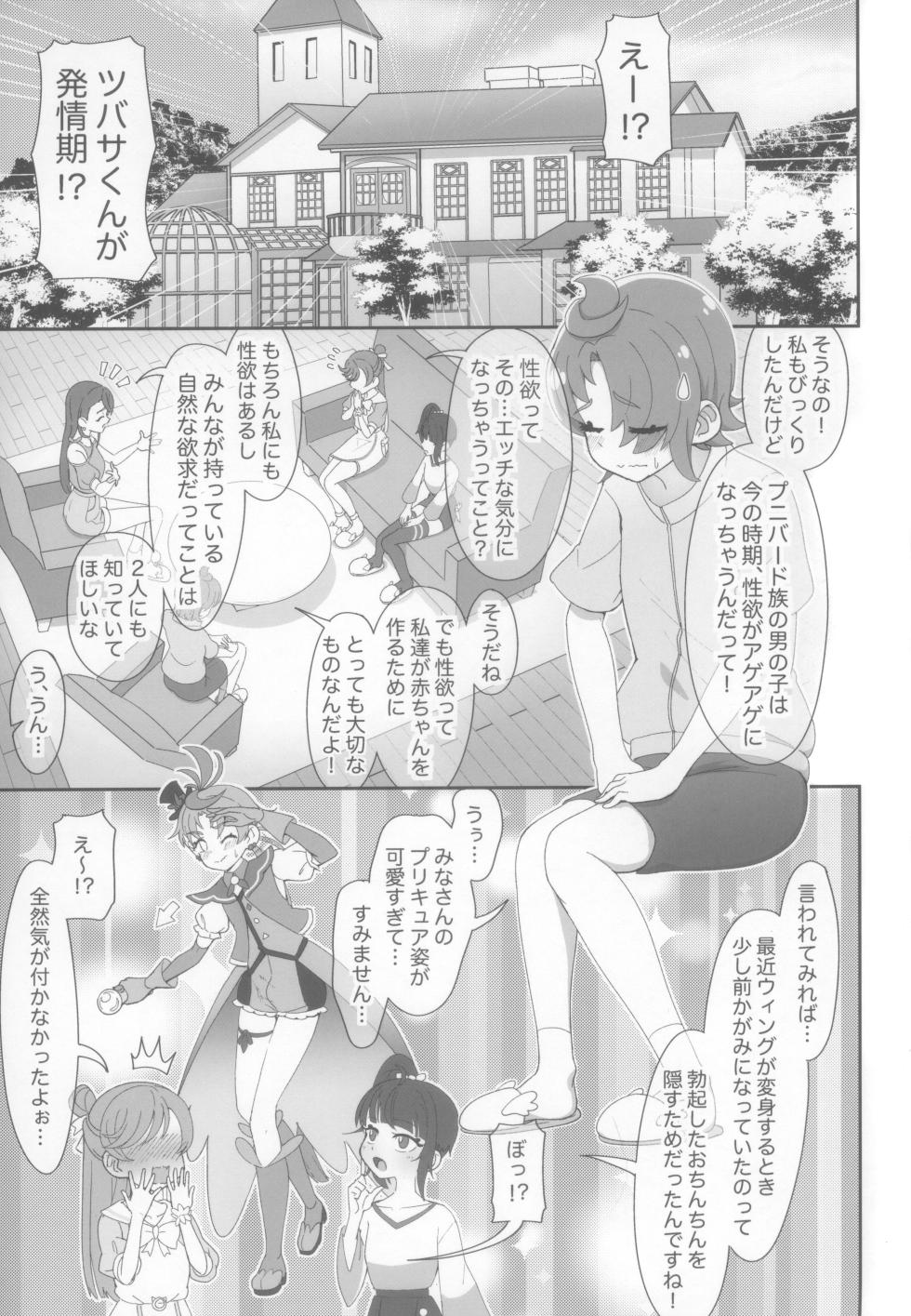 (C104) [Oniyamachi (Oniyama)] Nijigaoka-ka no Nichijou (Hirogaru Sky Precure) - Page 3