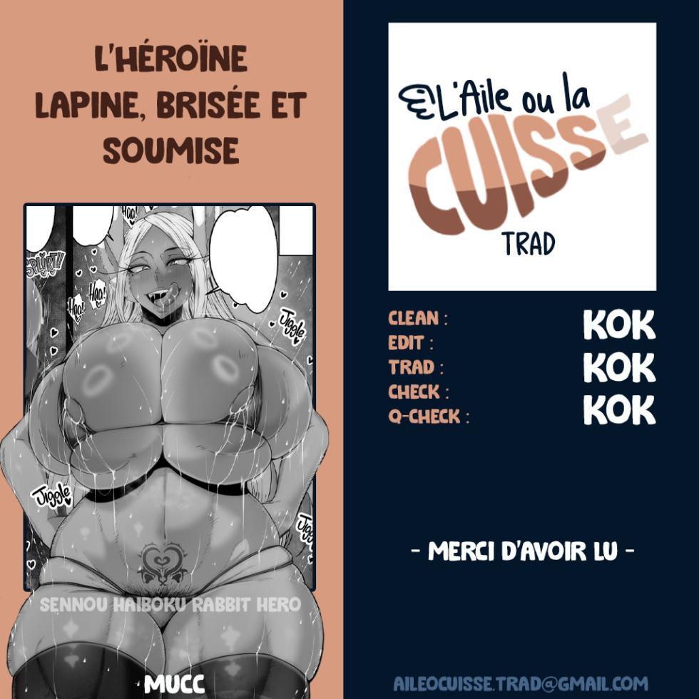 [KAZAMA DoJo (Mucc)] Sennou Haiboku Rabbit Hero | L'Héroïne Lapine, Brisée et Soumise (Boku no Hero Academia)[French] [L'Aile-ou-la-Cuisse-Trad] - Page 24