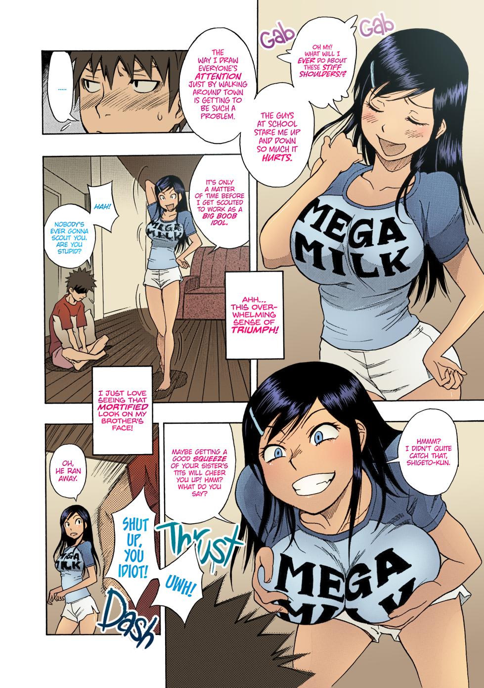 [Shiden Akira] MEGA MILK [Colored] [English] [Ochoh] - Page 4