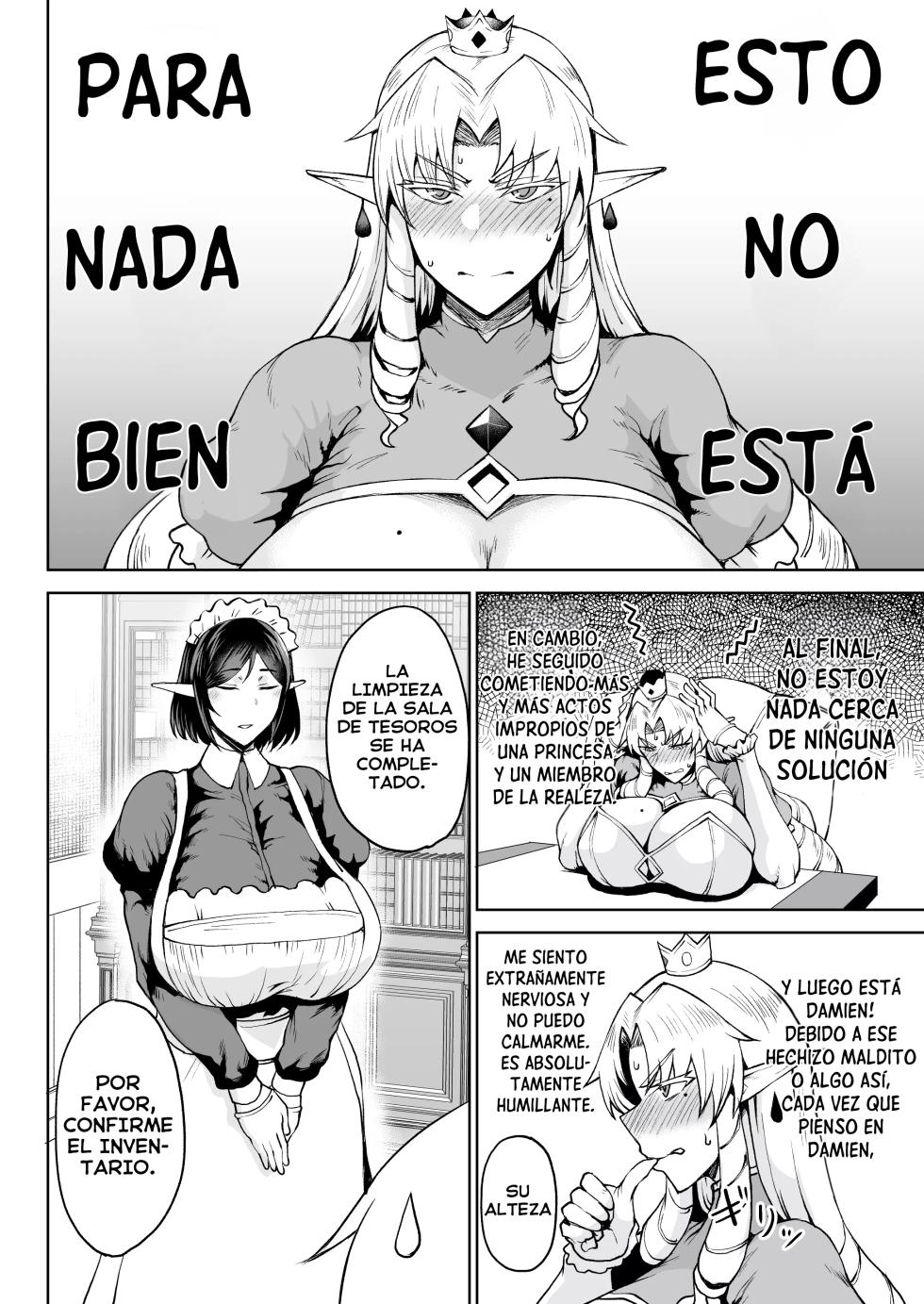 [Tanic Ya (Okutani Tanishi)] Ouken Sandatsu ~Ochinpo Ippon de Oukoku Houkai Oukyuu wa Chinpo no Yuenchi~ | Usurpación del Trono con un solo Pene ♥Cómo un Pene Conquistó un Reino y Convirtió el Palacio Real en un Parque de Atracciones para Penes♥ [Spanish] [Blacklabel Scan] [Digital] - Page 27