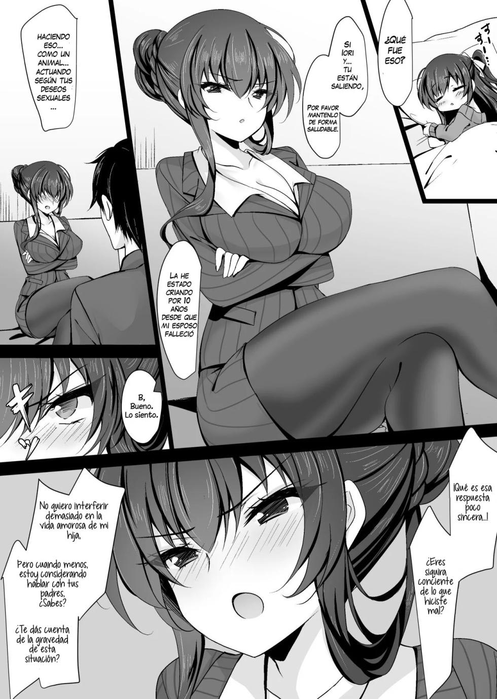 [Chocolate Latte (Ichiyo Moka)] Saimin Kanojo Kanojo no Haha Takanashi Ouka 1｜Madre de la Novia Hipnotizada Ouka Takanashi 1 [Spanish] [Kunato] [Digital] - Page 16