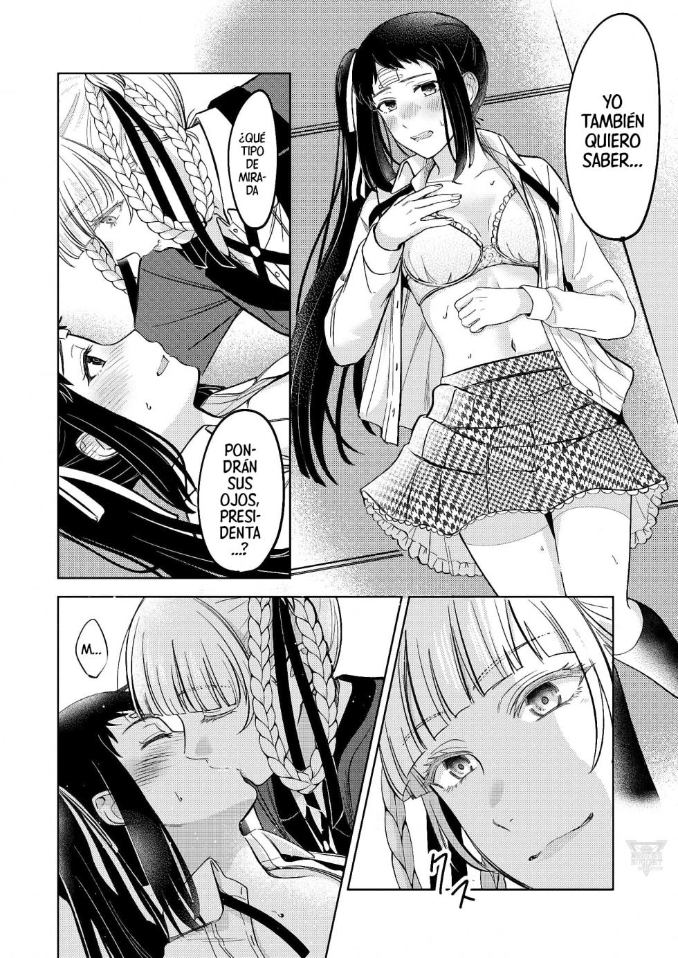 [Mushiyaki (Kanbayashi Makoto)] KiraSaya Manga (Kakegurui) [Spanish] [Mister Nugget] - Page 8