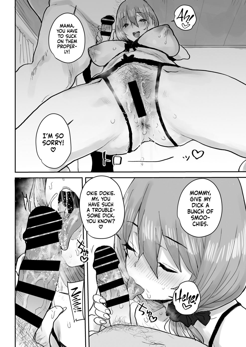 [Misaki (Ponsuke)] Hypnotizing My Kind HS Student Into My Lactating Mommy | Ottori JK Saimin Appli de Bonyuu Mama [English] [flash11] - Page 37