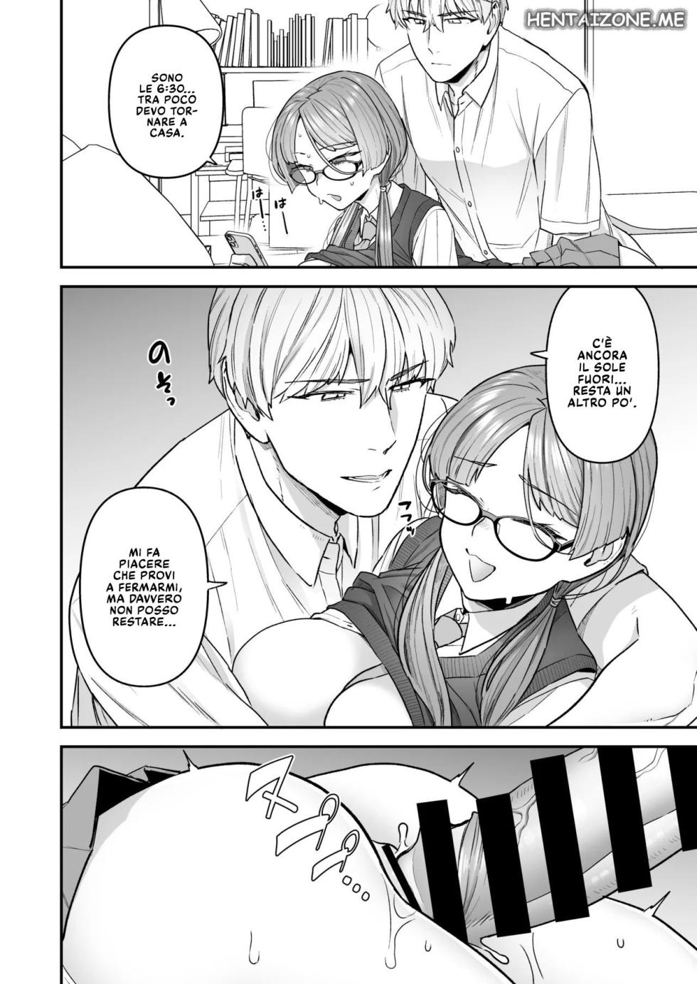 [Sayonara Hornet (Yoshiragi)] Iinchou to Mitsuda-kun no Obenkyoukai | Mitsuda e la capoclasse cercano di studiare Completo + Bonus [Italian] [Digital] - Page 15