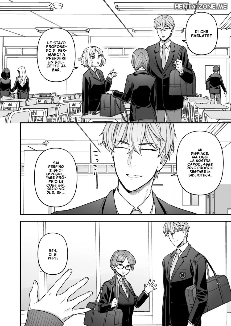 [Sayonara Hornet (Yoshiragi)] Iinchou to Mitsuda-kun no Obenkyoukai | Mitsuda e la capoclasse cercano di studiare Completo + Bonus [Italian] [Digital] - Page 21