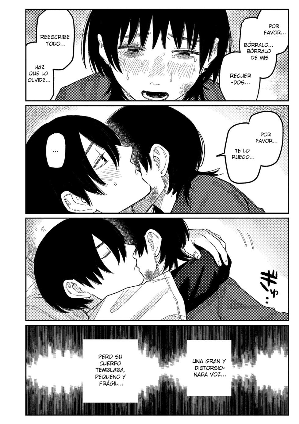[Higeta] Distortion (Oyasumi, Teen - Good Night, Goodbye) | (Buenas Noches, Adolescente - Buenas Noches, Adiós) [Spanish] [Shudjak - Berpy] - Page 22