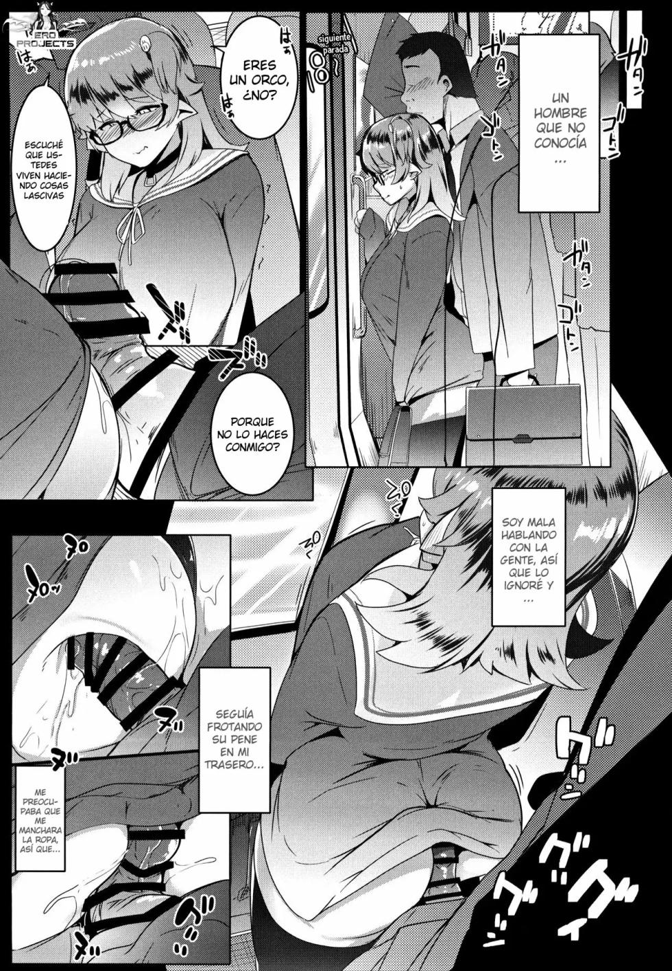 [Hitsuji Kikaku (Muneshiro)] Imouto wa Mesu Orc｜Mi Hermanita es una Orco [Spanish] [Ero projects] - Page 16