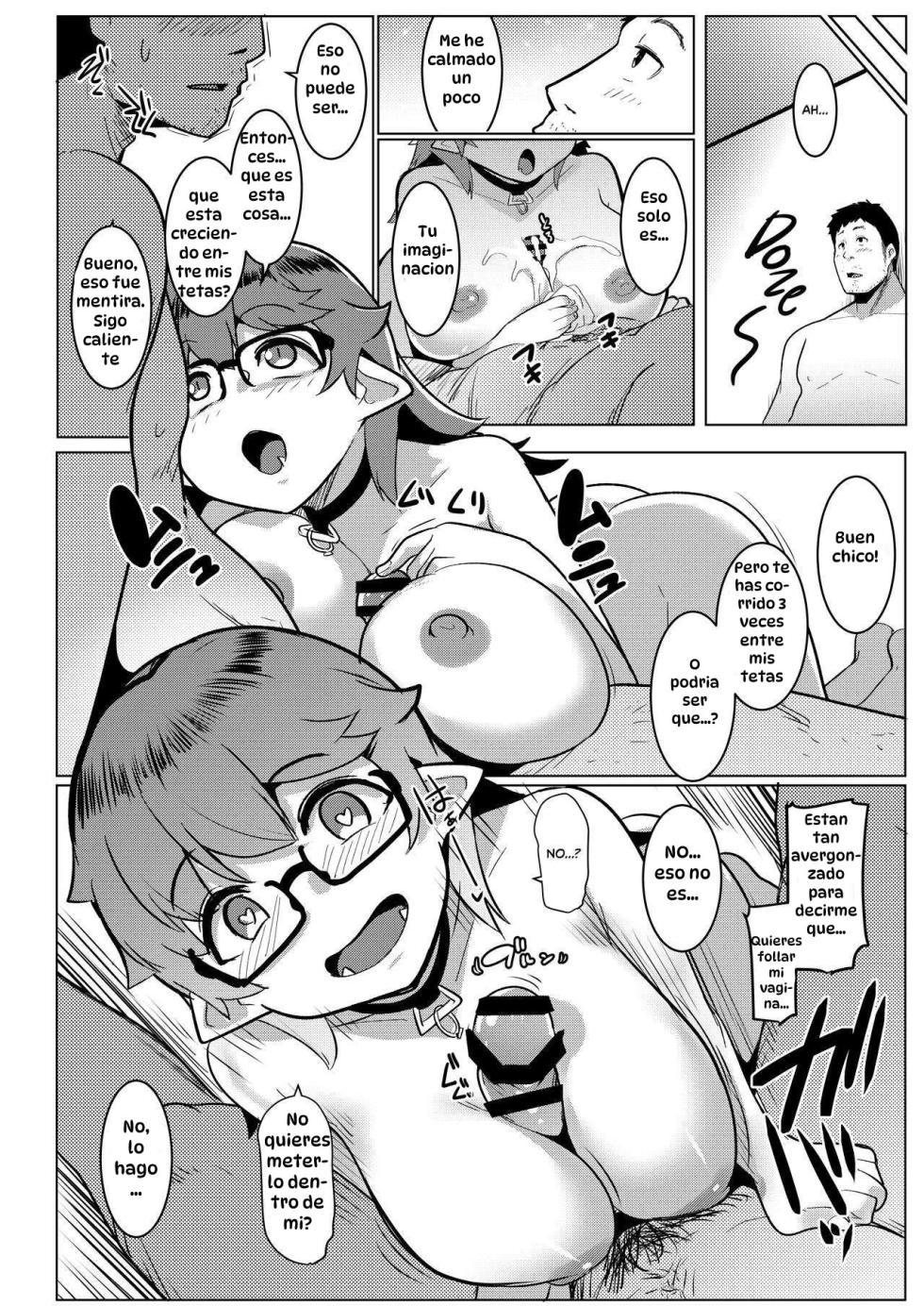 [Hitsuji Kikaku (Muneshiro)] Imouto wa Mesu Orc 6｜Mi Hermanita es una Orco 6 [Spanish] [Hta scan] [Digital] - Page 14